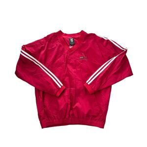 Vtg Gear for Sports Red St Louis Cardinals Pullover Windbreaker XL